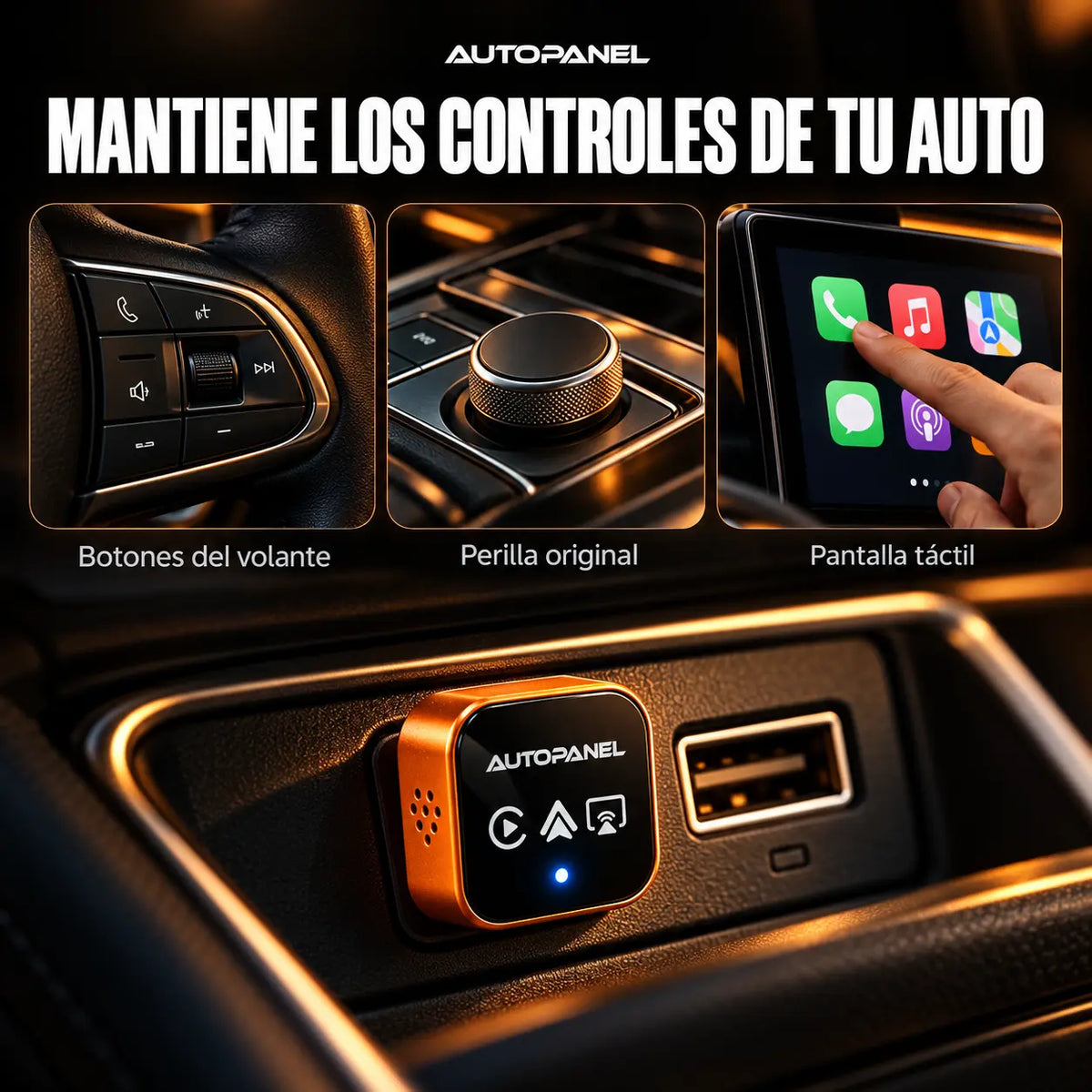 AutoPanel® Link Pro - Adaptador 4 en 1