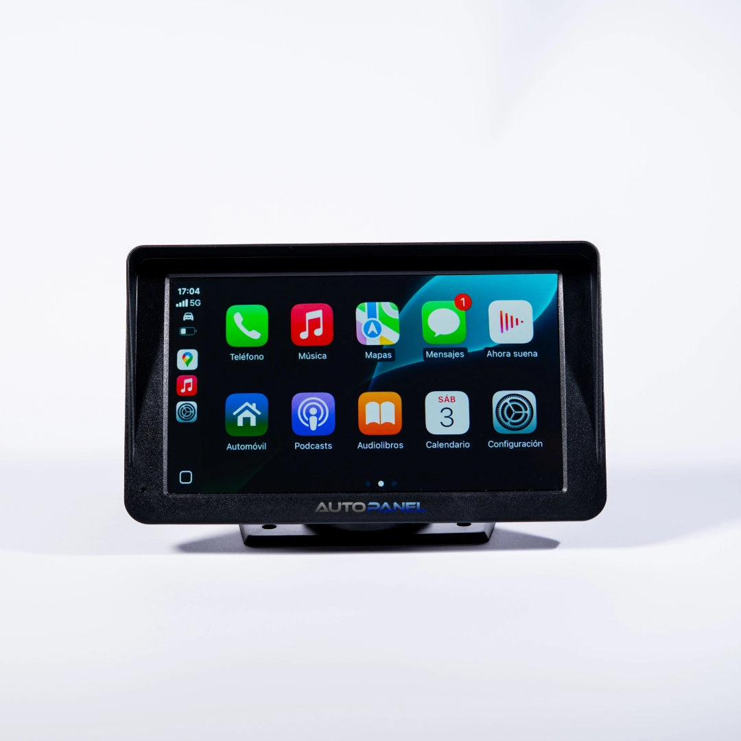 AutoPanel® Prime 7" – Pantalla CarPlay & Android Auto para cualquier auto en Chile
Transforma tu auto en minutos. Instalación rápida, envío gratis, compatibilidad total.