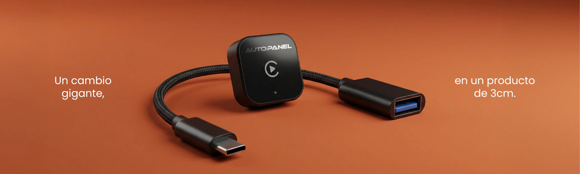 AutoPanel Link adaptador inalámbrico de 3cm – Cambio gigante en producto pequeño