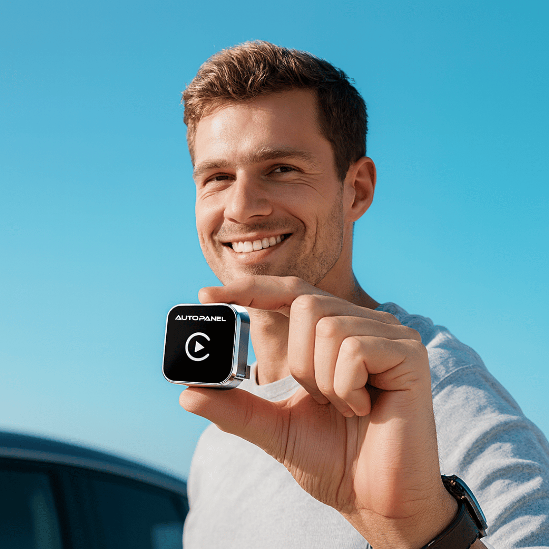 AutoPanel® Link – Adaptador Inalámbrico CarPlay & Android Auto