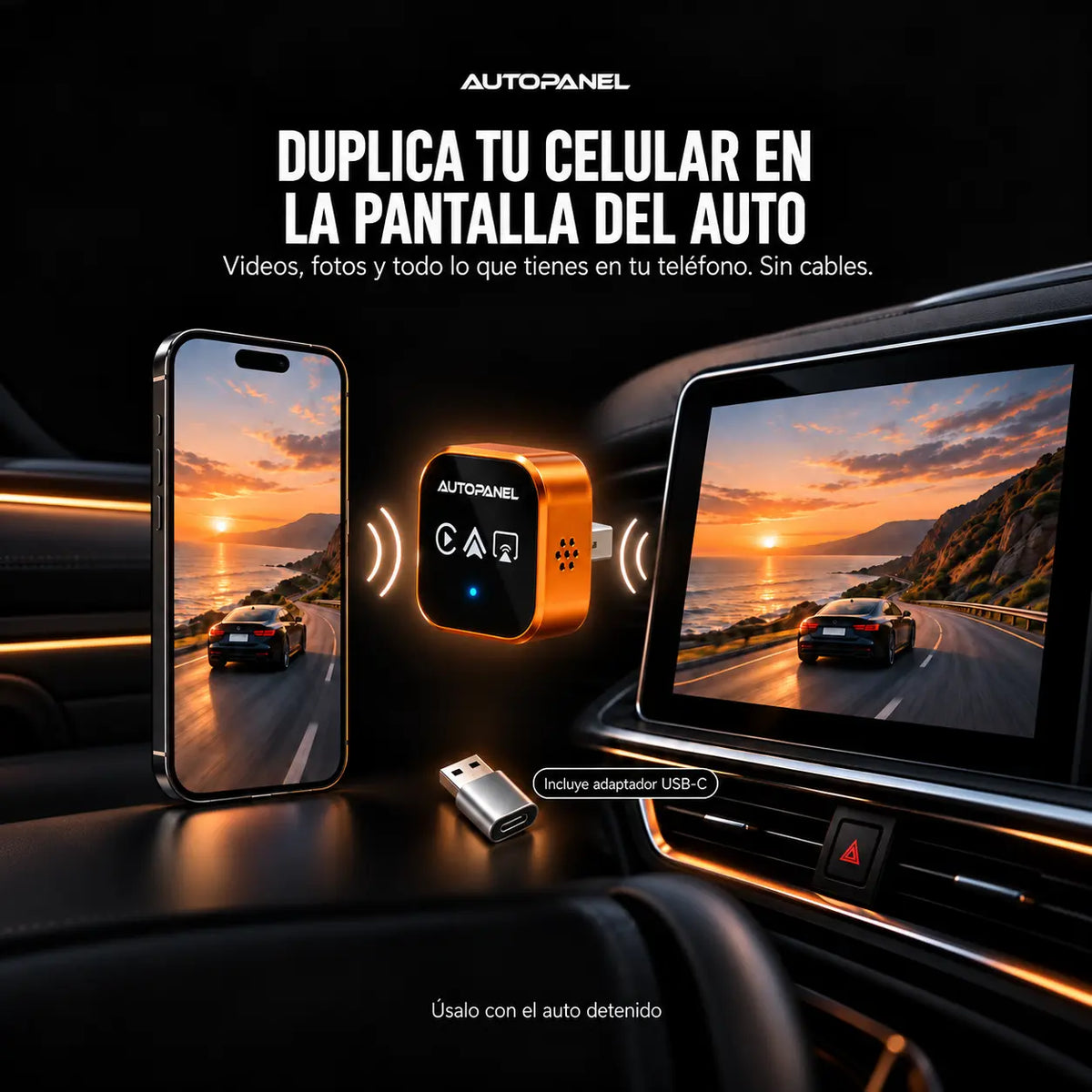 AutoPanel® Link Pro - Adaptador 4 en 1