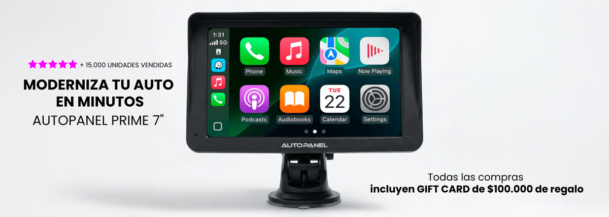 Pantallas y Adaptador CarPlay/Android Auto Inalámbrico | AutoPanel