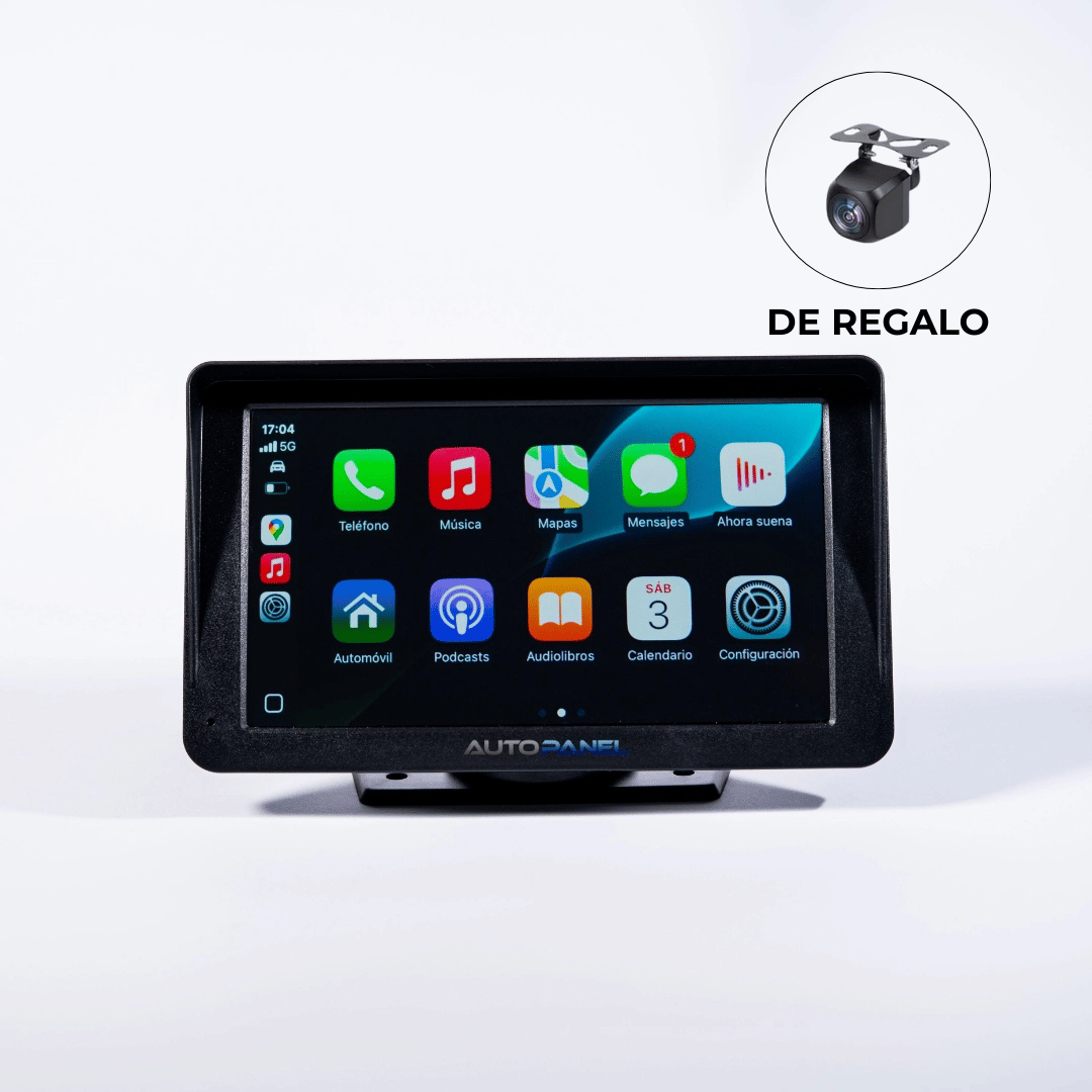 AutoPanel® Prime 7" + Cámara de Retroceso Gratis