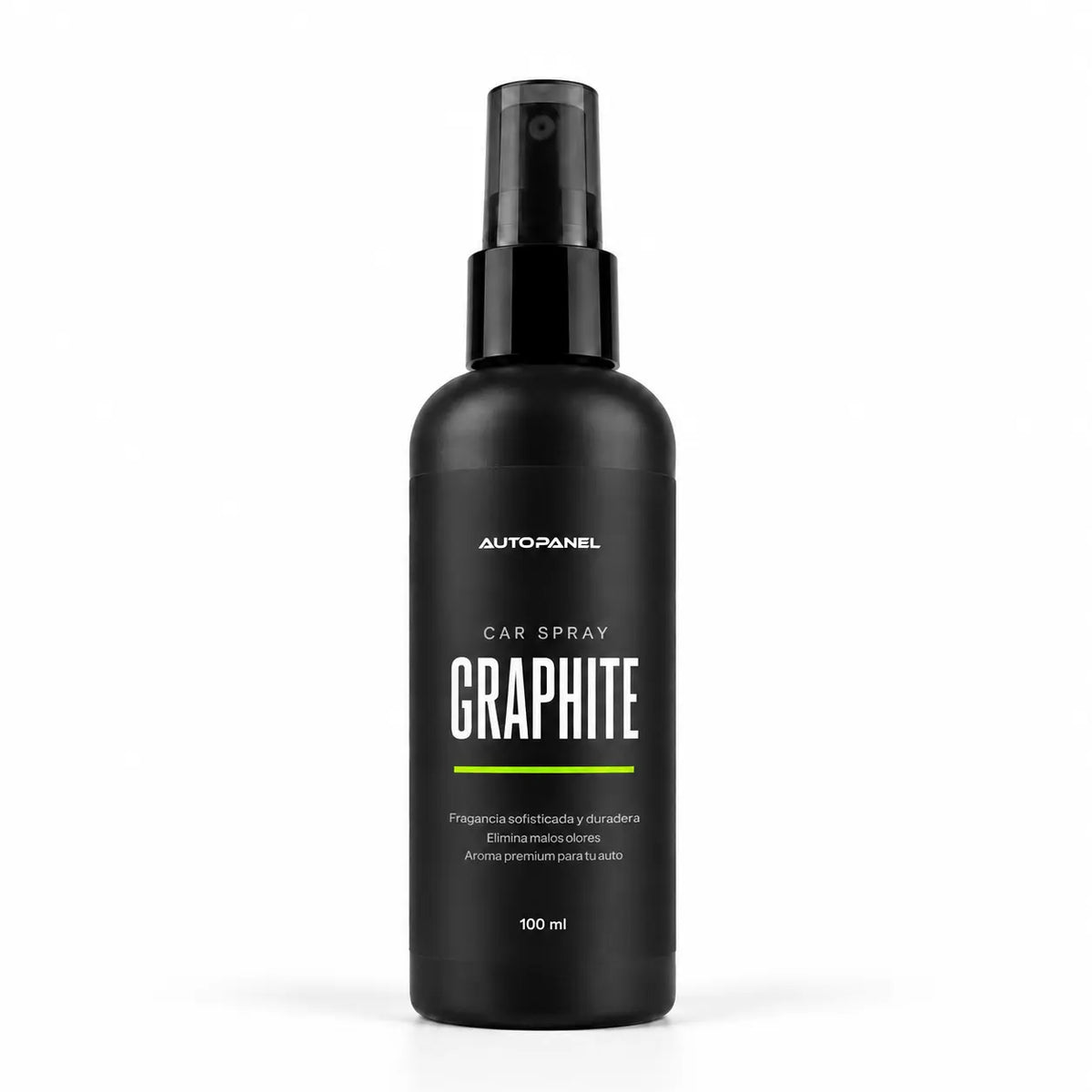 AutoPanel Graphite Frutos Rojos Car Spray de 100 ml sobre fondo blanco
