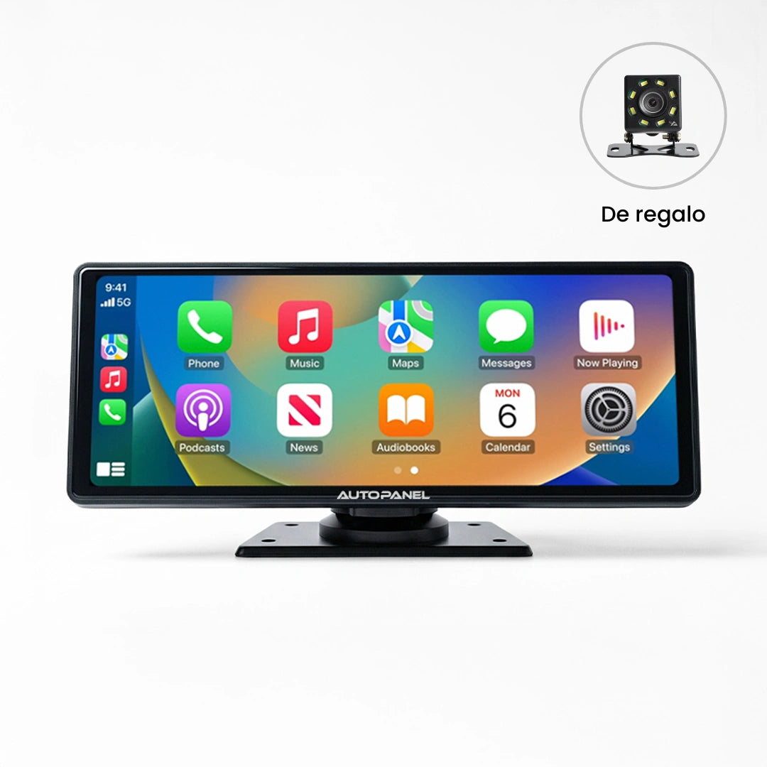 AutoPanel® Pro 10,2 + Cámara de Retroceso Gratis